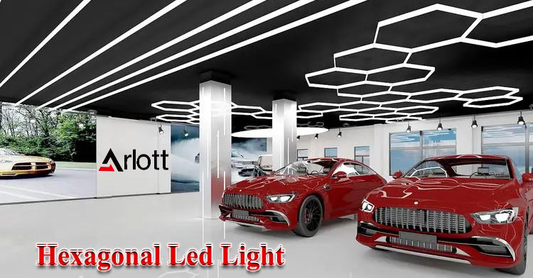 6500K Hot Sale Led Working Hexagon Lights Easy to Install Car Garage Light Honeycomb Led Light for Car Work Shop