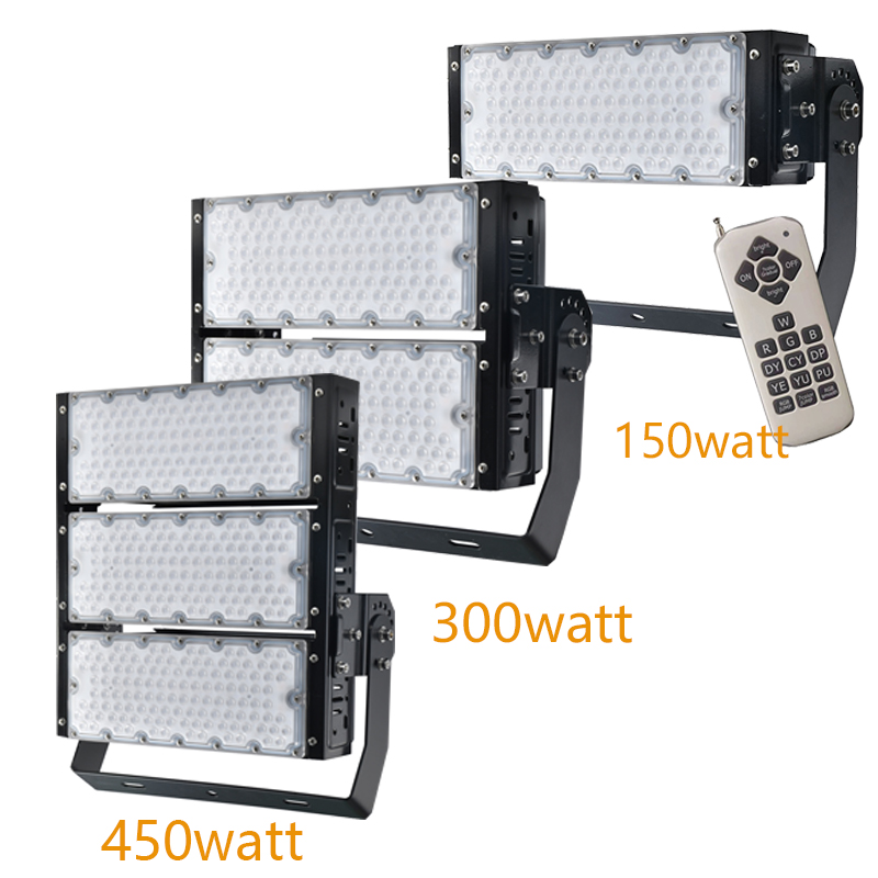 High Quality IP65 Chameleon RGBW Floodlight 150W LED Tunnel Light