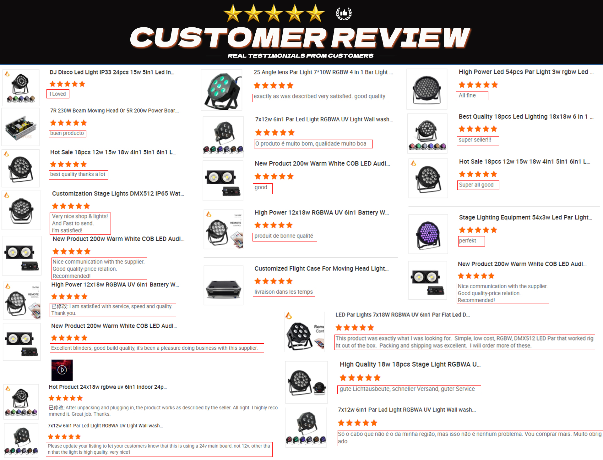Customer Feedback Screenshot 1