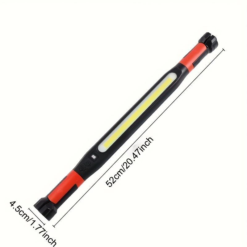 2000mAh Rechargeable Dimmable LED IP44 Working Light Cordless Mechanic Car Repair Workshop Magnetic Underhood COB Portable Clamp