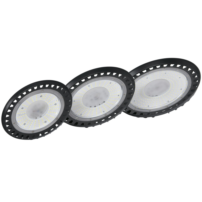 100W 150W 200W 300W LED High Bay Light IP65 Waterproof UFO DOB High Bay Lamp Three Years Warranty for Warehouse Factory Workshop