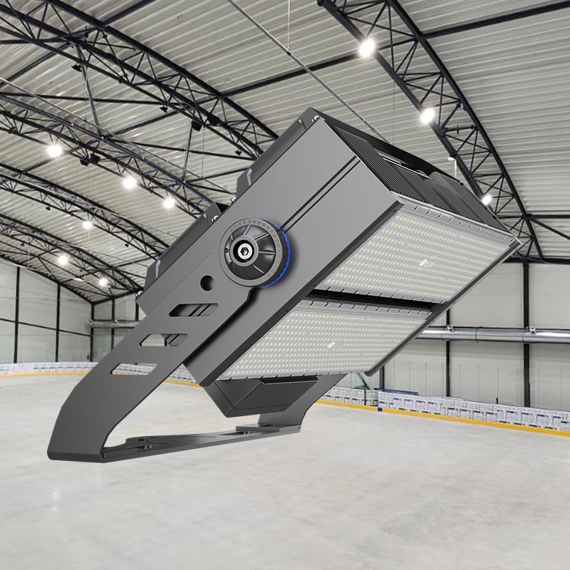 Exterior Led Flood Lights 500 1000 1500 Watts Reflector Spotlight LED Gym Lighting for Winter Stadiums