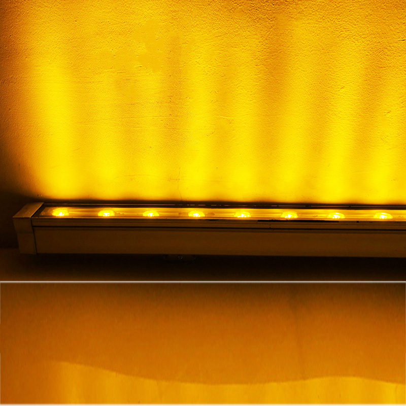 Linear Projector bar Billboard Rgb Landscape Wallwash Lighting 24W 36W Outdoor Dmx Led Wall Washer