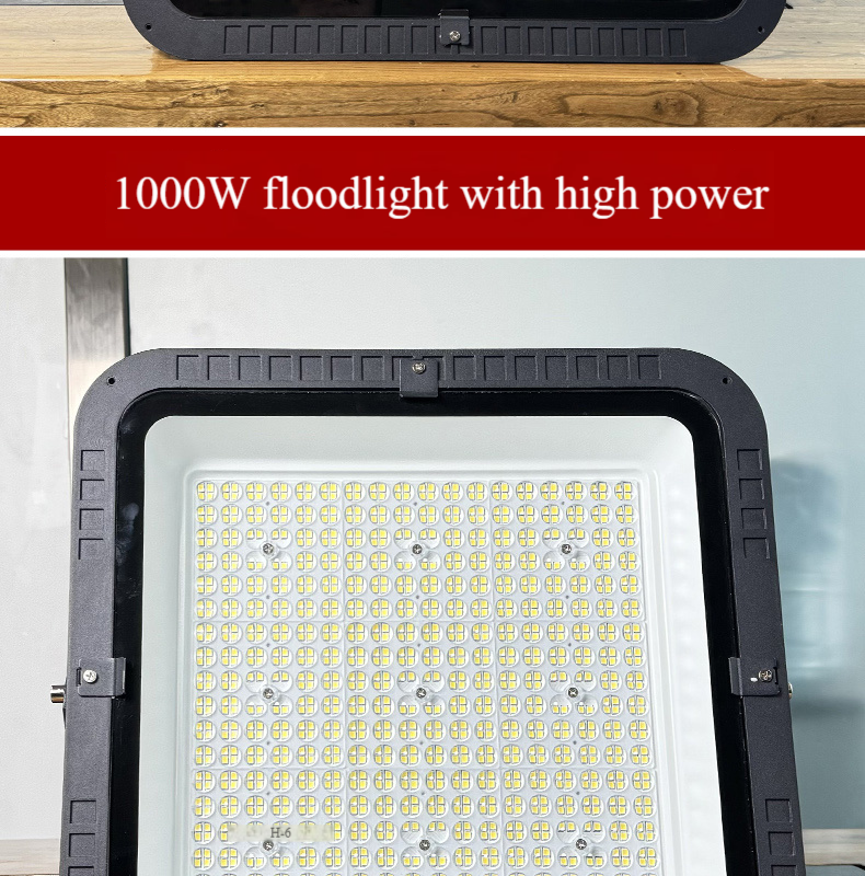 High Power Stadium Tunnel Light Projector 1500W 1000W 800W 400W LED Tunnel Floodlight Angles