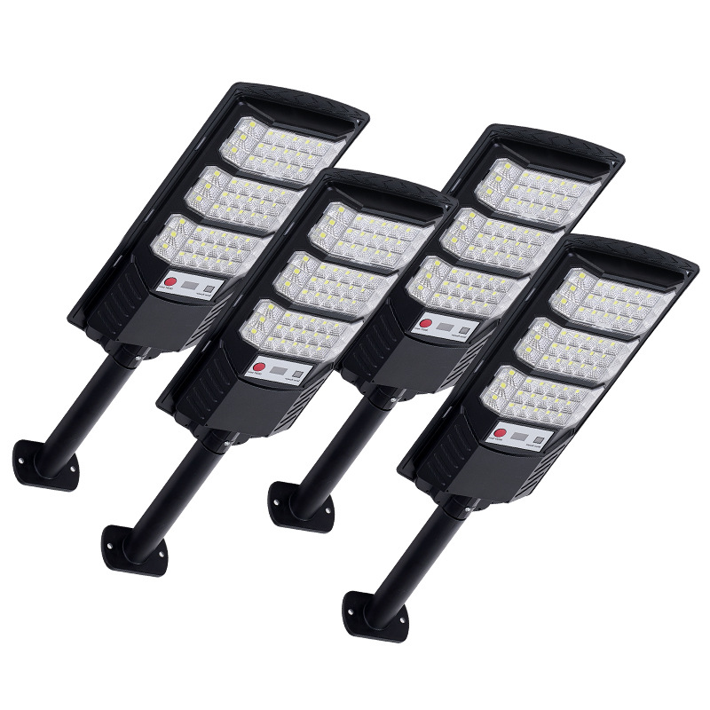 IP66 Waterproof Integrated ABS Solar Street Light with LED Light Source for Outdoor Villages and Parking Lots