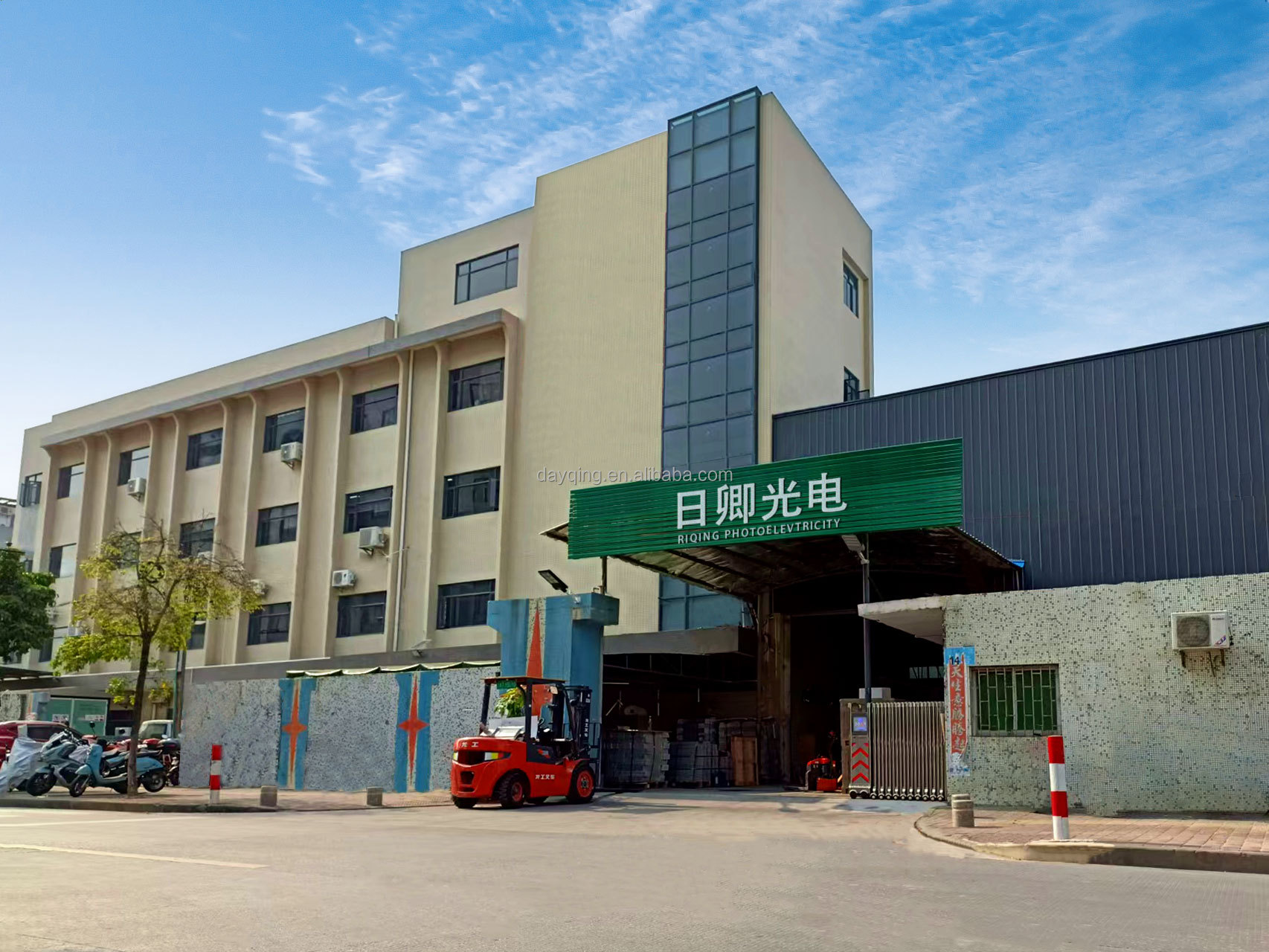 Solar energy factory production