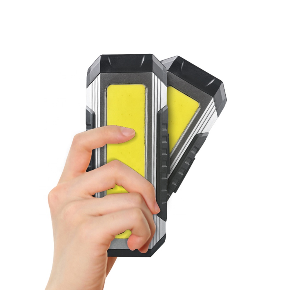 Portable XPE+COB LED Built in 2 18650 Battery Work Lamp with Hook and Magnet Type-C Charging Multi-function Work Light