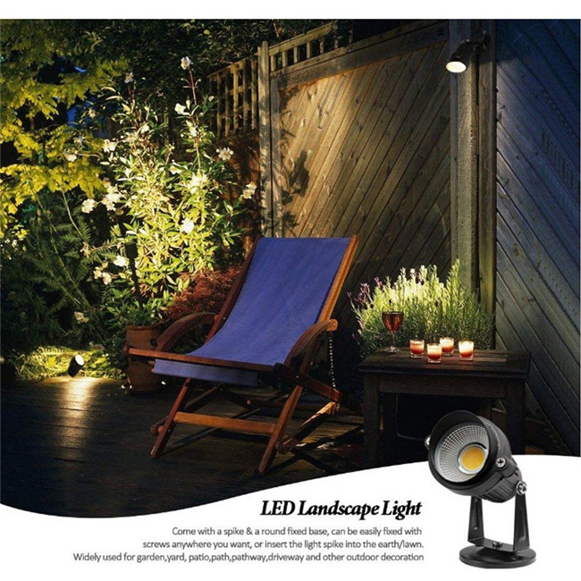 Pole Led Garden Outdoor Post Top IP65 Waterproof Outdoor 3w Outdoor Aluminum Warm White Pure White Garden Led Spike Light