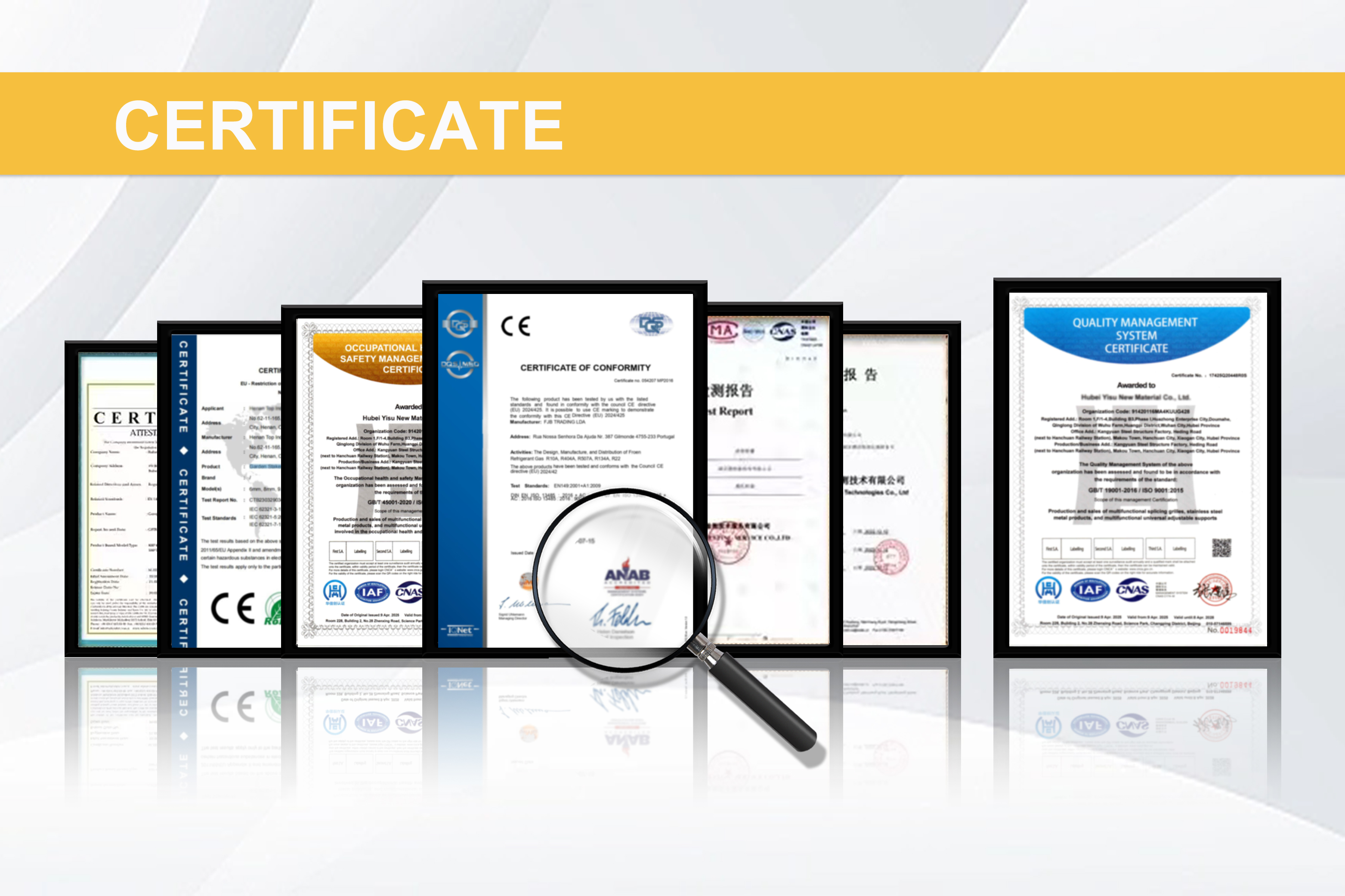 Product Certificates