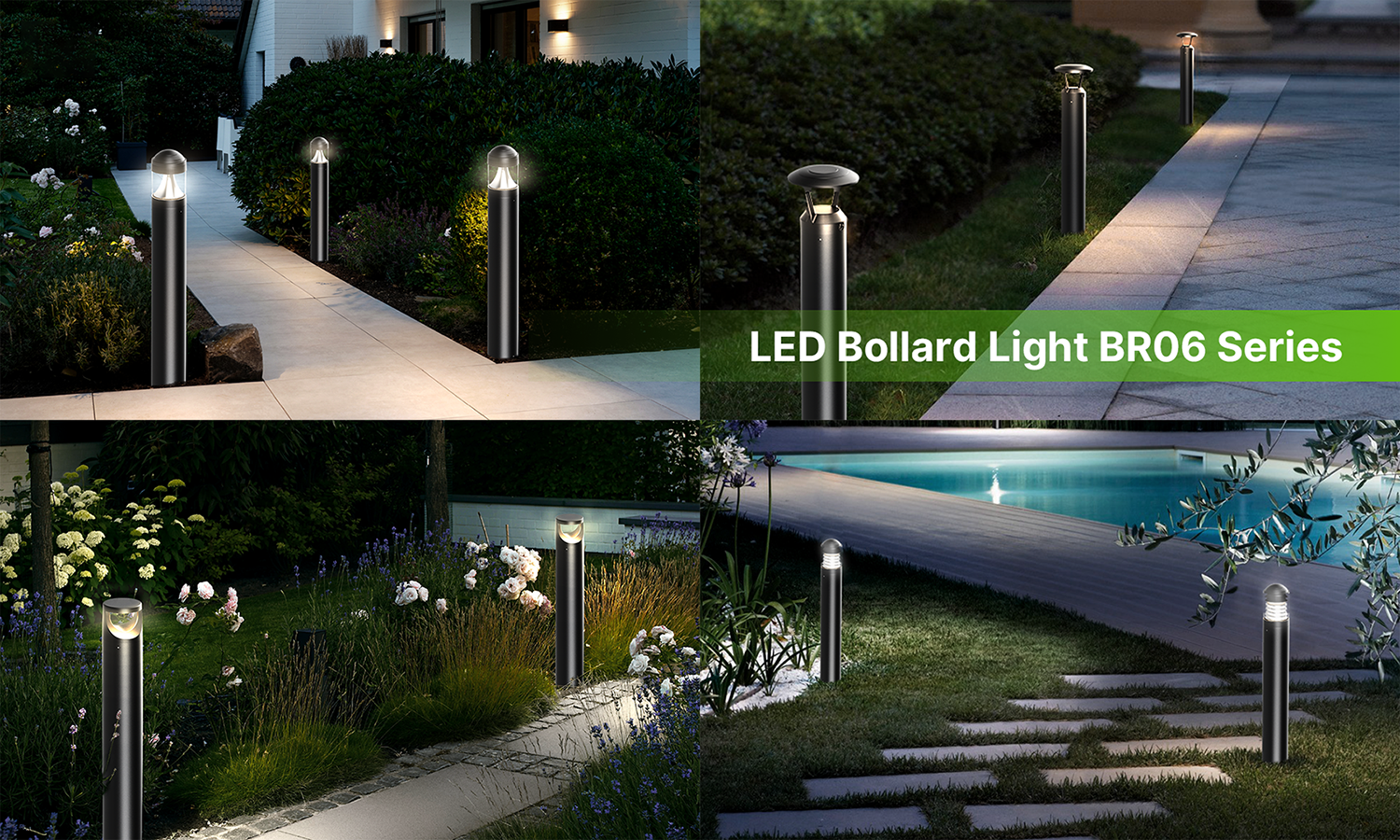 LED Post Top Light 100W Outdoor Pole Fixture for Garden Yard Street Lighting LED Area Parking Lot Light With BUILT-IN PHOTOCELL