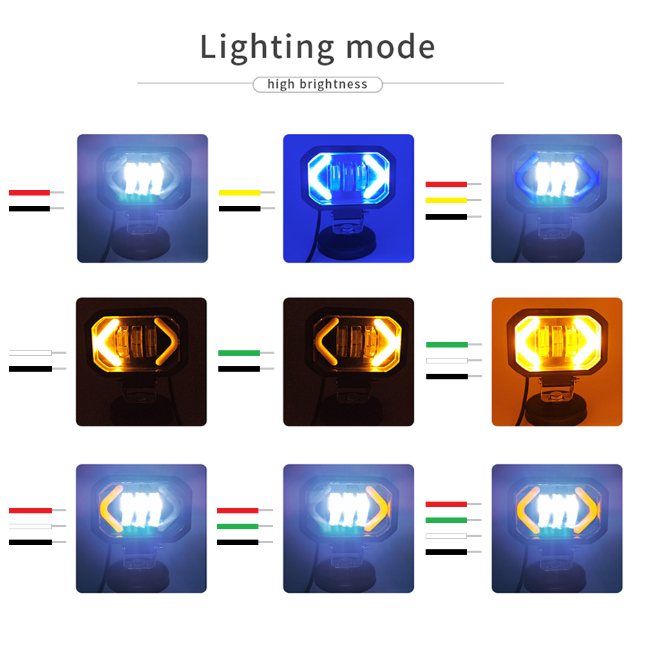 LED Car Work Light Detail 2