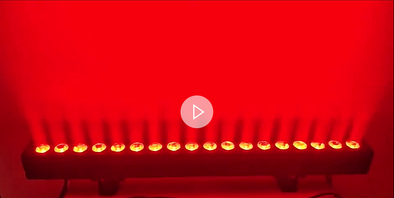 Professional 18pcs*10W Rgbw 4in1 Led Wall Washer Light Linear Dmx Wash Dj Equipment Ip65 Waterproof matrix bar
