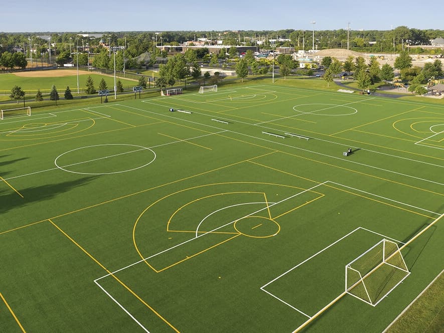 Artificial Grass for Multi-Purpose Sports Court
