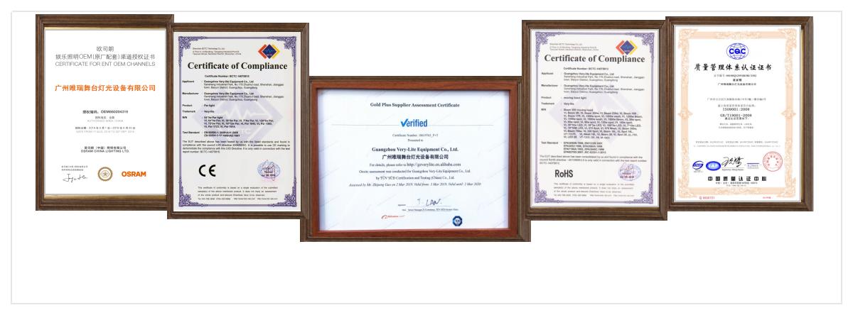 Certifications Image