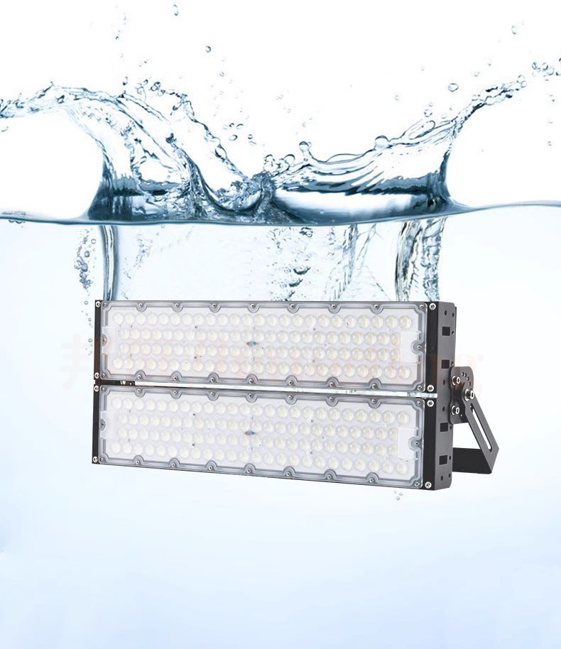 High Brightness 100W LED Tunnel Light Simple Module Installation Outdoor Waterproof IP65 LED Floodlight Stadium Tunnel Lighting