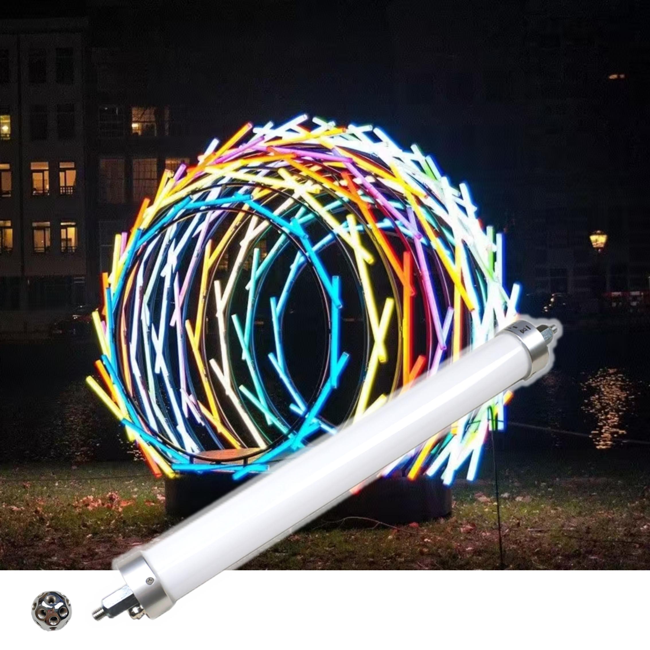 Custom RGB Light Tunnel for Wedding Runway Party Lighting Tunnel DMX512 RGB LED Tube Lights