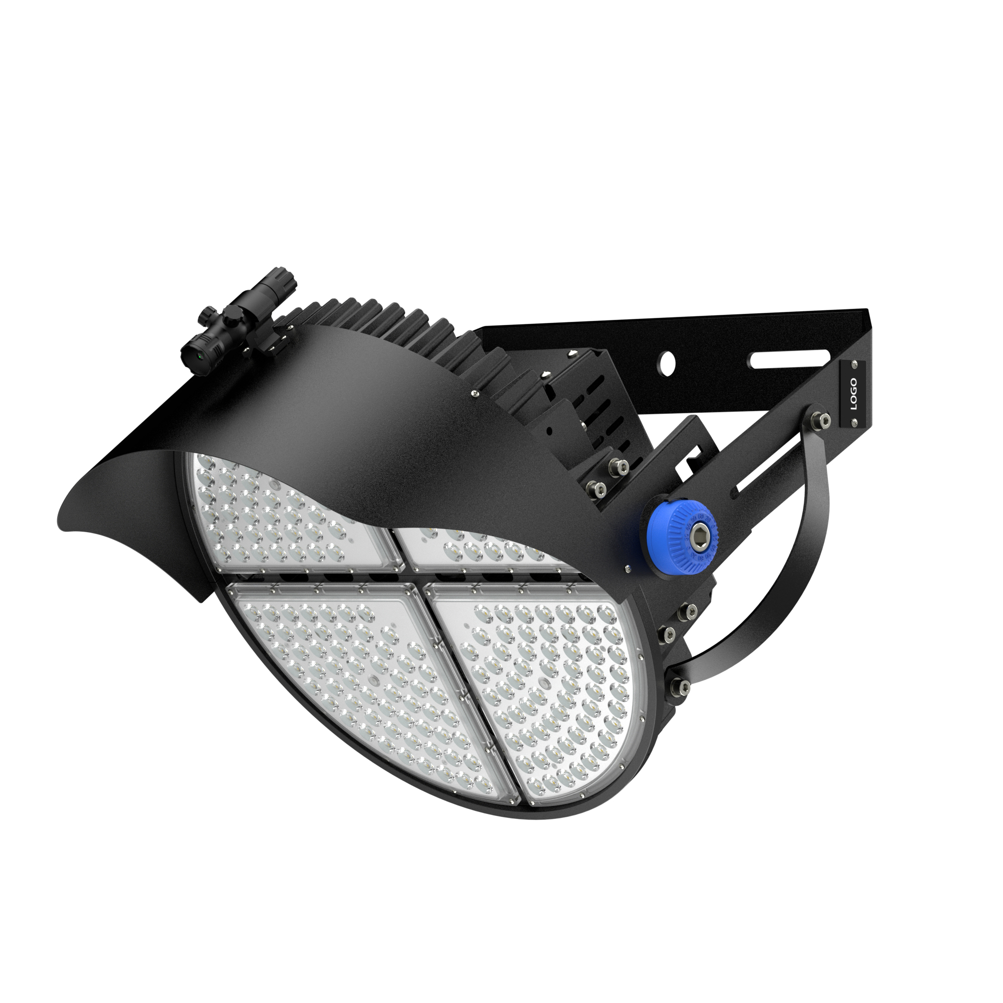 Sport Football Stadium Light Outdoor IP66 Waterproof 150lm/w 400W High Mast LED Flood Light