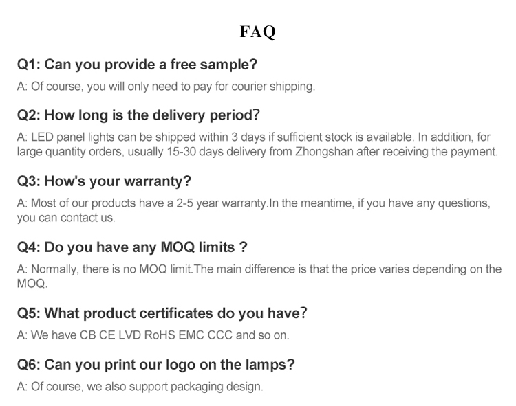 FAQ Overview