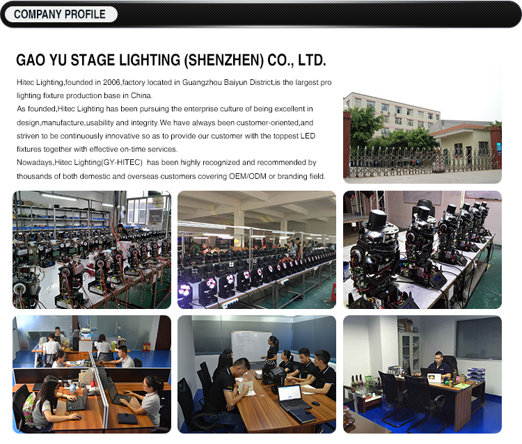 GY-P560 5X60 Led bar Zoom Waterproof Wall Washer