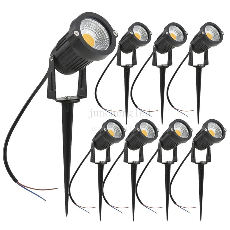Pole Led Garden Outdoor Post Top IP65 Waterproof Outdoor 3w Outdoor Aluminum Warm White Pure White Garden Led Spike Light
