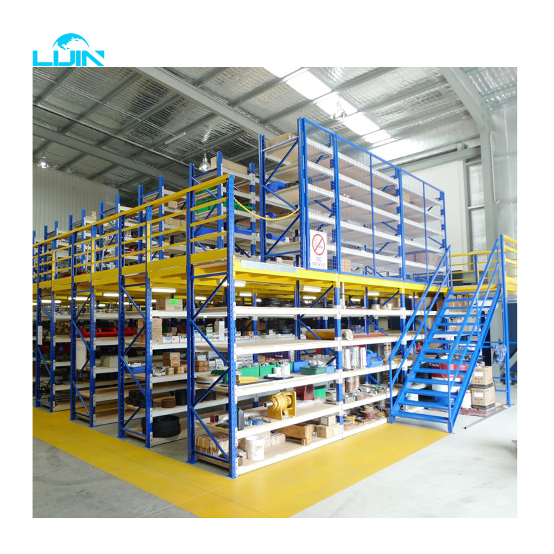LIJIN Factory Direct Sell Shelves Racking Warehouse Storage Mezzanine Floor Racking System