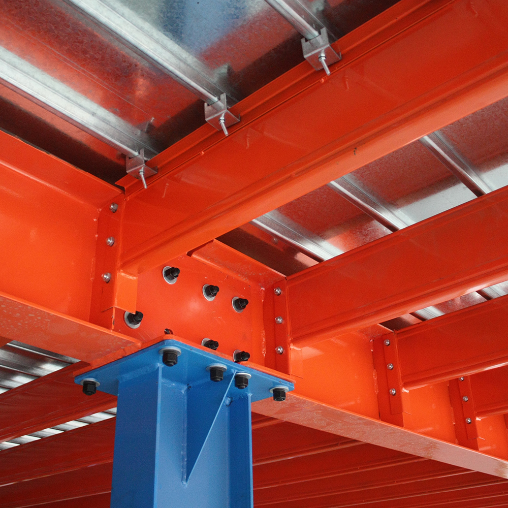 Steel Structure Platform Industrial Mezzanine Platform Heavy Duty Warehouse Storage Floor System