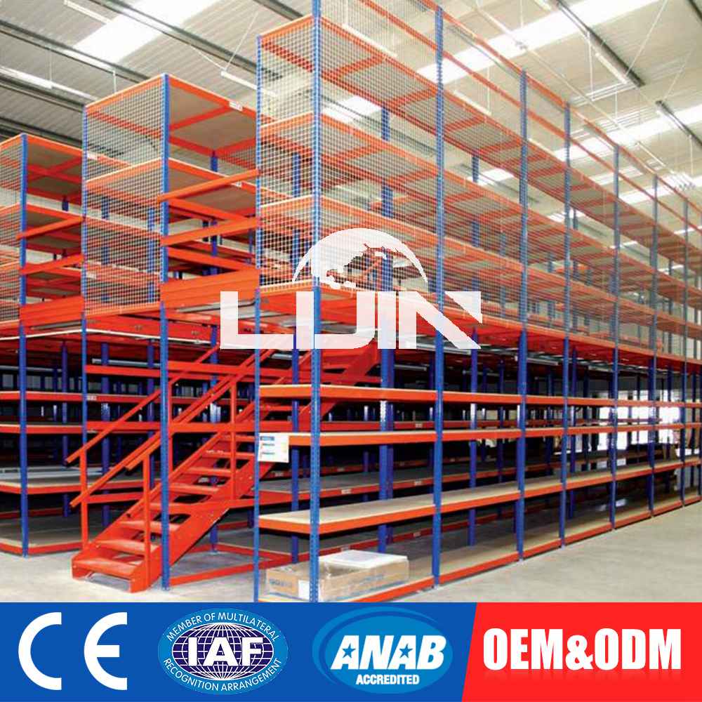 LIJIN Manufacture Factory Customized Size Attic 5 Tier Shelves