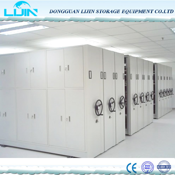 LIJIN Manufacture Easy Operate Mechanical Metal Movable Compact File Cabinet System