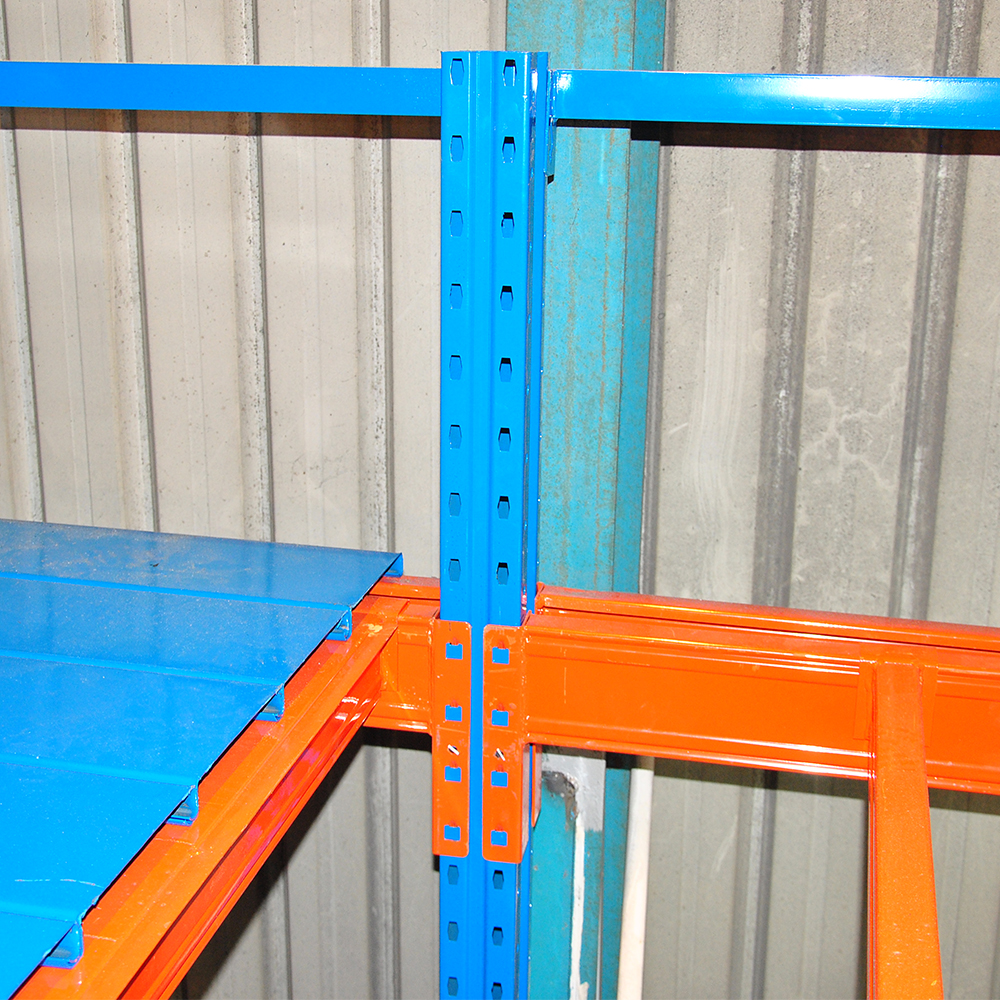 Mezzanine Platform Powder Coated Steel with Metal or Wooden Floor Heavy Duty