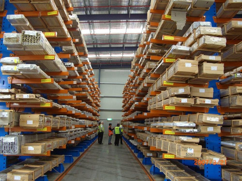 Strong Load Capacity Double-Sided Selective Storage Rack Adjustable Cantilever Racking System