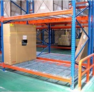 LIJIN Manufacture Factory Heavy Duty Wire Mesh Decks Storage  Racking Shelves