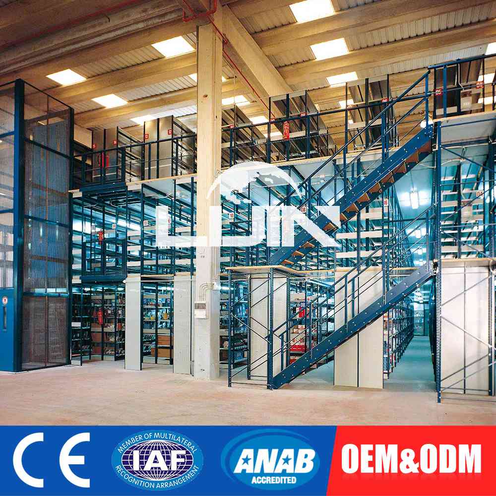 LIJIN Manufacture Factory Customized Size Attic 5 Tier Shelves