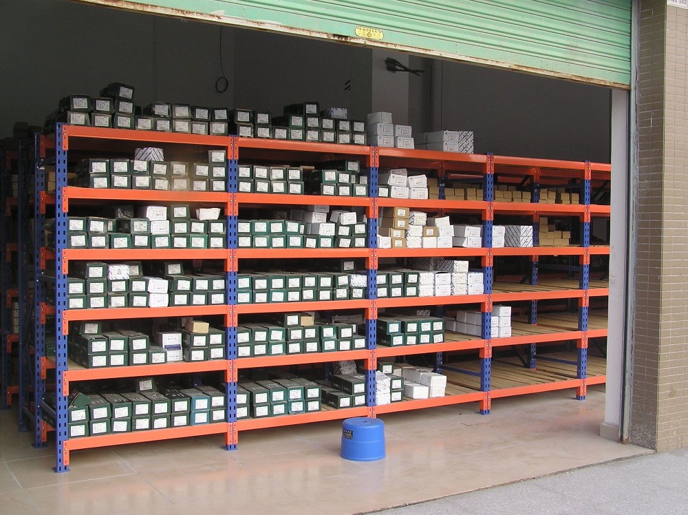 Customize Tire Steel Adjustable Shelving Warehouse Rack Equipment Medium Duty Racking