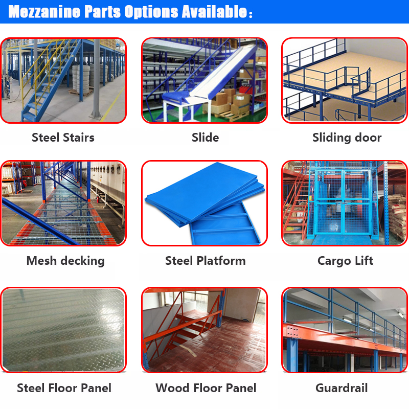 Warehouse Mezzanine Rack Display 2