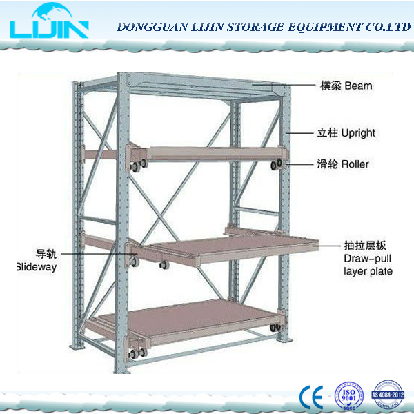 Storage Drawer Type Mold Rack for Warehouse