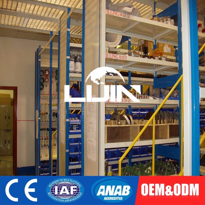 LIJIN Manufacture Factory 2019 Hot Sale Heavy Loading Capacity Mezzanine Shelving