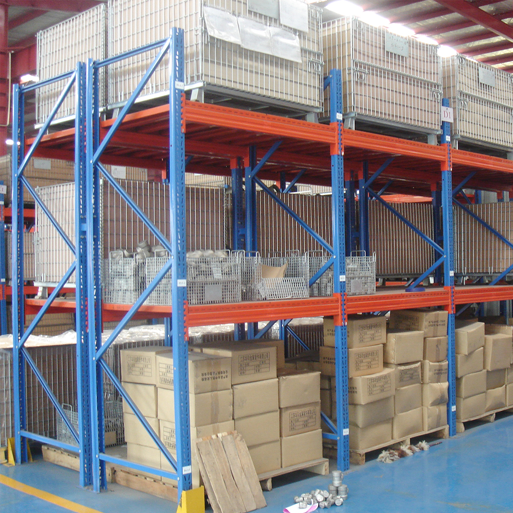 1000~3500kg UDL Heavy Duty Industrial Beam Racking System Pallet Rack Wholesale Steel Warehouse Rack