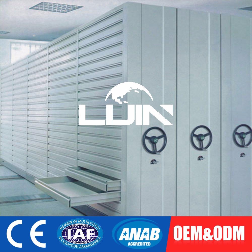 Good Quality Customization Filing Steel Cabinet Office Furniture Metal Commercial Furniture Foldable Mobile Shelving Cabinet