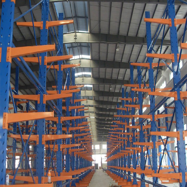 Heavy Duty Metal Adjustable Warehouse Double-Sided Cantilever Rack