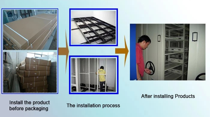 Assembly Metal Storage Cabinet for Files Installation Details