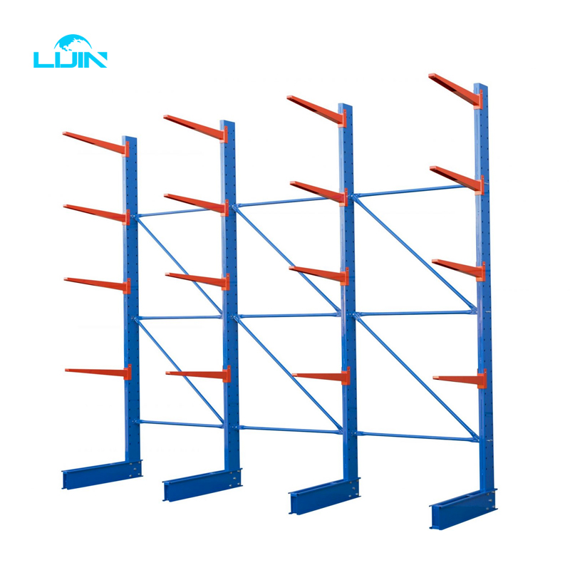 Hot Sale Customizable Iron Warehouse Cantilever Rack Price Steel Shelves