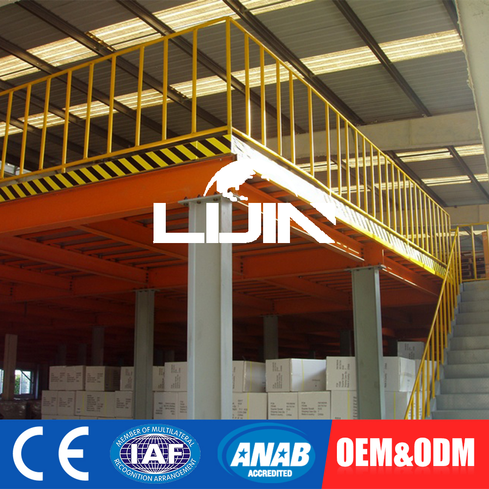 Highest Quality Custom Fit Construction Warehouse Steel Racking Structure