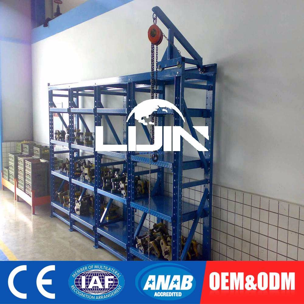 Customized Premium Quality Custom-Tailor Warehouse Storage Drawer Shelving Factory Heavy Duty Mould Rack