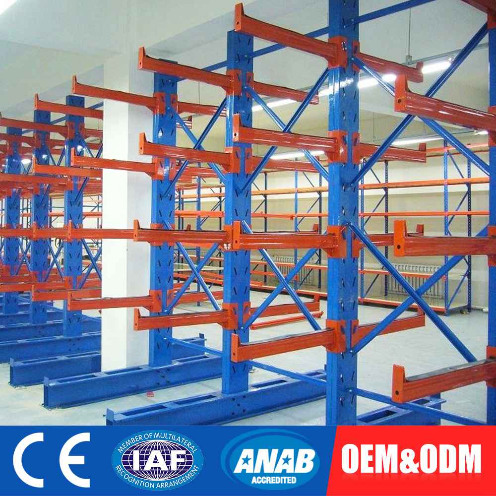 Shelf Cantilever Arm Rack Storage Use Steel Warehouse Rack Ce Corrosion Protection