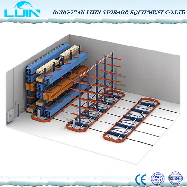 Customized Steel Manufacture Warehouse Metal Heavy Duty Shelves Cantilever Racking for Rebar Storage