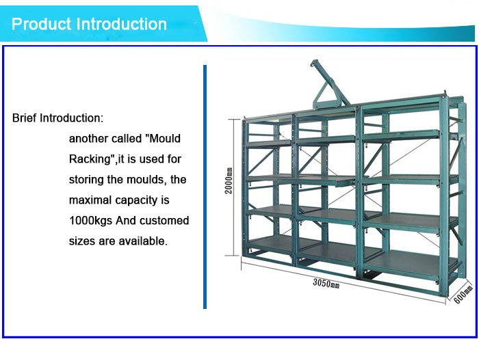 Storage Drawer Type Mold Rack for Warehouse