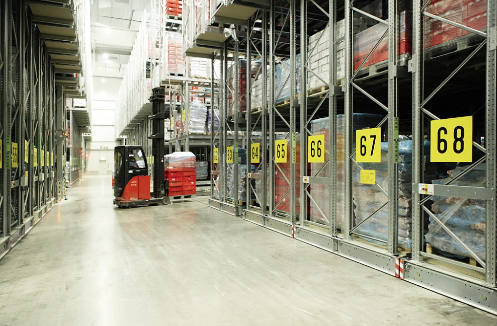 Gravity Flow Rack Display 2