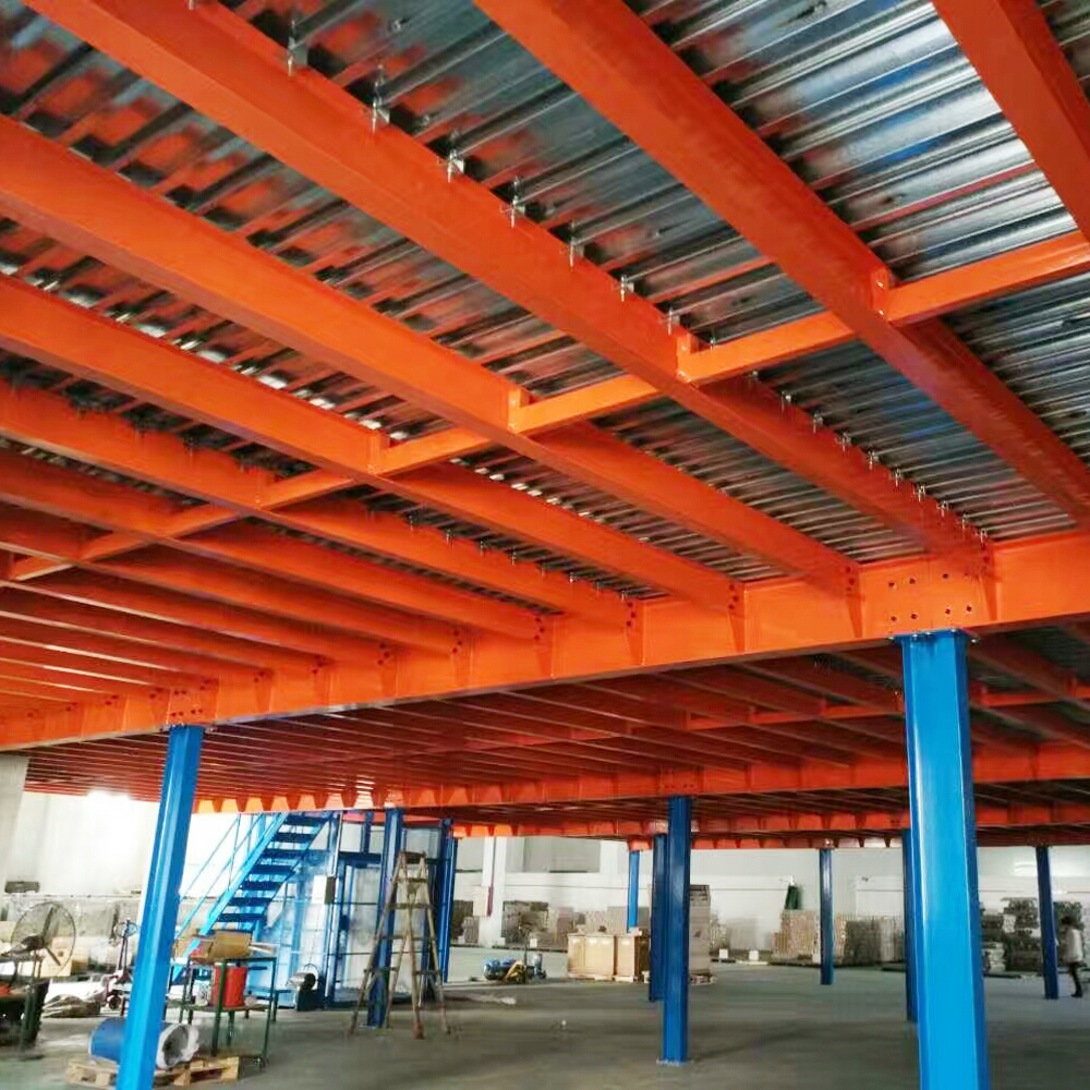 Long Span H Beam Heavy Duty Mezzanine Floor