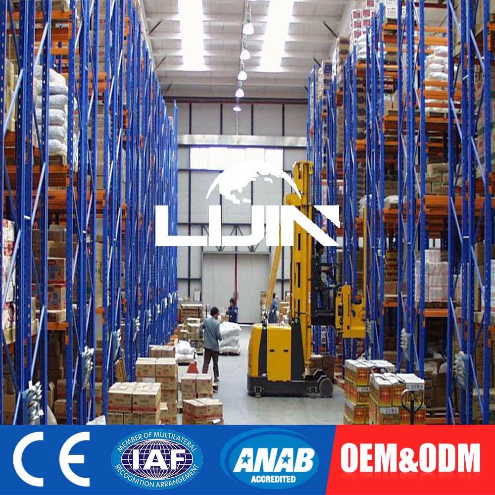 Wholesale Heavy Duty Drive in Shelves Adjustable Industrial Pallet Racks Steel Warehouse Storage
