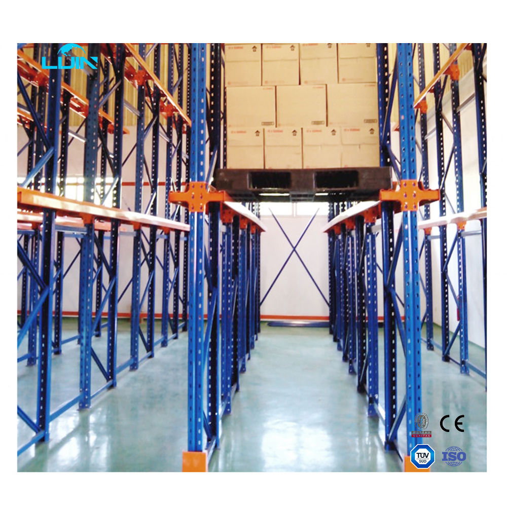 Drive-in Storage Rack Pallet Racking System Industrial Solution Adjustable Heavy Duty Warehouse